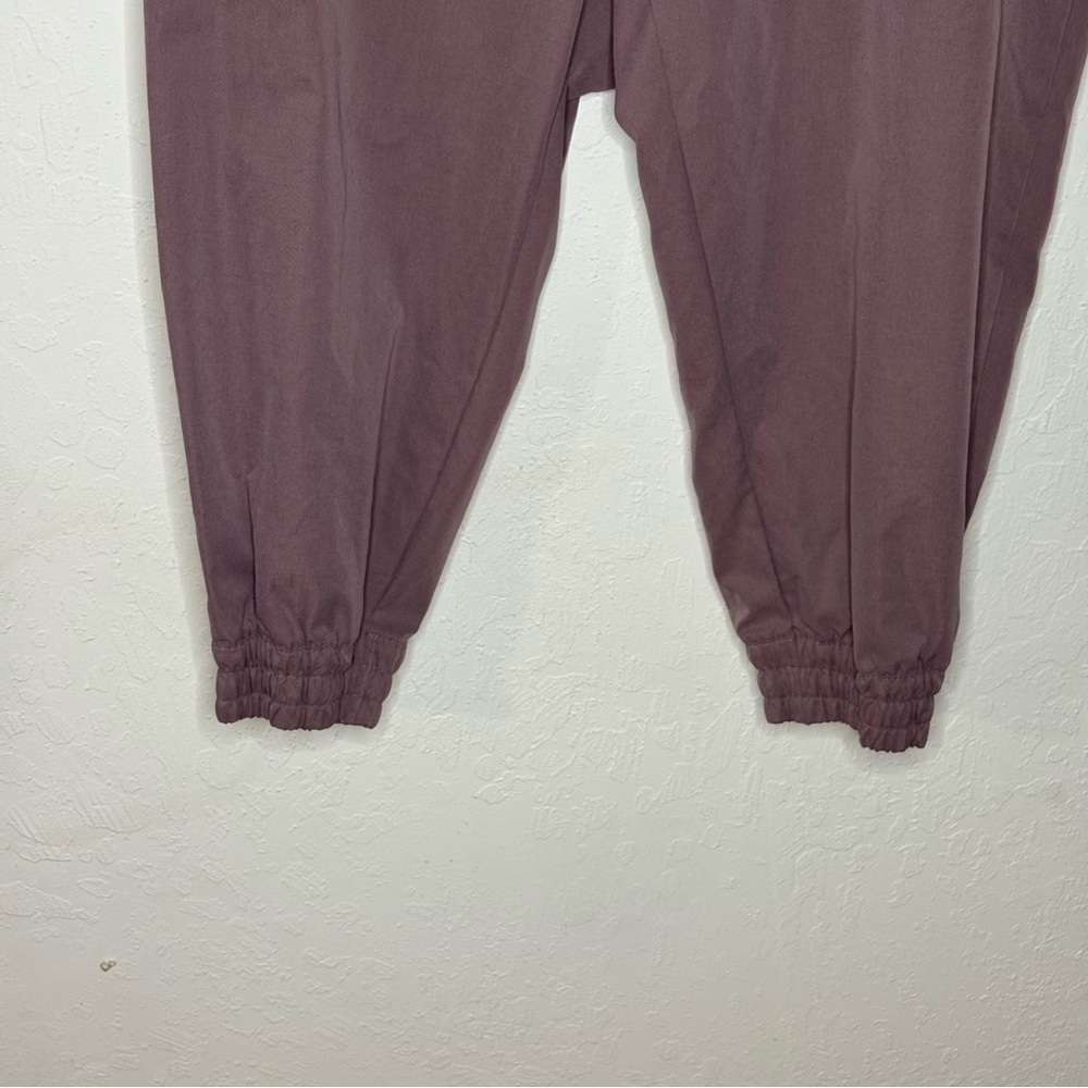 Women's Nike Plus Size 1X Elastic Waist DC6942 Dusty Pink Polyester Jogger Pants - Picture 5 of 13